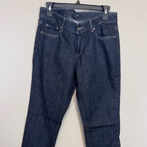 Banana Republic Dark Indigo Straight Leg Jeans
